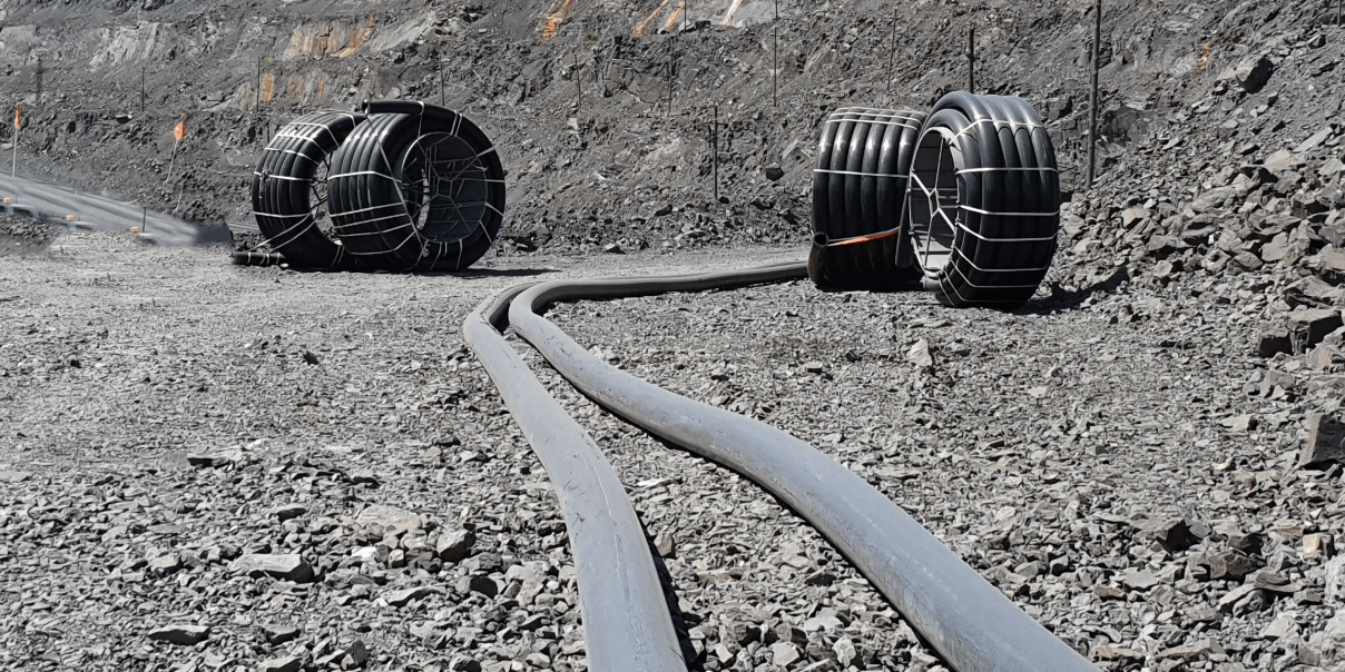 High-grade steel pipes